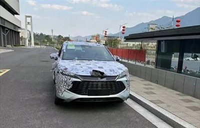 ​定位中型SUV 比亚迪宋L DM-i谍照曝光