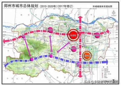 ​高清！河南郑州市城市总体规划图2030，建议收藏