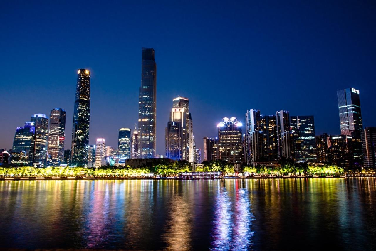 珠江夜游，珠江边上的美丽夜景高清图集赏