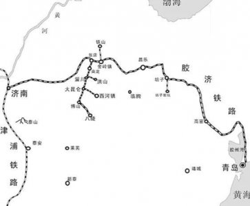 ​德国在中国修的第一条钢枕铁路-胶济铁路