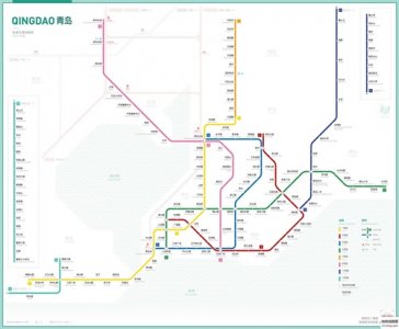 ​青岛地铁2035规划高清图来了！哪里将是未来发展的重点？