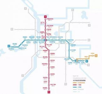 ​长沙1号线试运行 长沙地铁1号线线路图